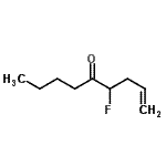 CAS#: 102283-51-2， 4-Fluoro-1-Nonen-5-One