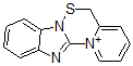 CAS#: 102332-89-8， 5H-Pyrido(1',2':4,5)(1,2,4)Thiadiazino(2,3-a)Benzimidazol-13-Ium