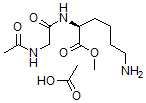 CAS#: 10236-44-9， Methyl N2-(N-acetylglycyl)-L-lysinate monoacetate