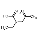 CAS#: 102450-87-3， Ethyl(2-Methyl-2-Propen-1-Yl)Carbamothioic S-Acid