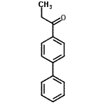 CAS 登录号：102477-83-8， 1-(4-联苯基)-1-丙酮