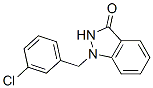 CAS 登录号：1025-59-8， 1-[(3-氯苯基)甲基]-2H-吲唑-3-酮