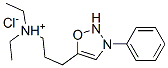 CAS#: 102504-40-5， Diethyl-[3-(3-Phenyl-2H-Oxadiazol-5-Yl)Propyl]Azanium Chloride