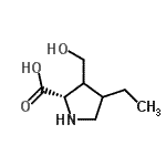 CAS#: 102686-07-7， 4-Ethyl-3-(Hydroxymethyl)-L-Proline