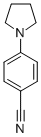structure of CAS# 10282-30-1, 4-(1-Pyrrolidinyl)-Benzonitrile;1-(Pyrrolidin-1-Yl)-4-Cyanobenzene;4-PYRROLIDIN-1-YL-BENZONITRILE;4-(1-PYRROLIDINYL)BENZONITRILE
