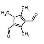 CAS#: 102879-52-7， 1,3,5-Trimethyl-1H-Pyrrole-2,4-Dicarbaldehyde