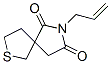 CAS#: 10288-31-0， 8-Prop-2-Enyl-3-Thia-8-Azaspiro[4.4]Nonane-7,9-Dione