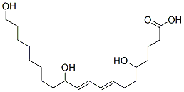CAS#: 102910-24-7， 5,12,20-Trihydroxy-8,10,14-Eicosatrienoic Acid