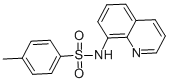 structure of CAS# 10304-39-9, 4-Methyl-N-Quinolin-8-Ylbenzenesulfonamide;4-Methyl-N-(8-Quinolyl)Benzenesulfonamide;4-Methyl-N-Quinolin-8-Yl-Benzenesulfonamide;Cbdive_010121