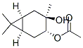 CAS#: 10309-63-4， [(1S,3S,4R,6R)-3-Hydroxy-3,7,7-Trimethyl-4-Bicyclo[4.1.0]Heptanyl] Acetate