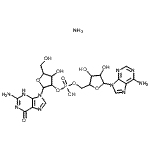 CAS 登录号：103192-47-8， 鸟苷酰-2'-5'-腺苷铵盐
