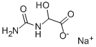 structure of CAS# 103192-53-6, (2R)-2-(Carbamoylamino)-2-Hydroxyacetic Acid;(2R)-2-Hydroxy-2-Ureido-Acetic Acid;(2R)-2-Hydroxy-2-Ureidoacetic Acid;(2R)-2-(Aminocarbonylamino)-2-Hydroxy-Ethanoic Acid