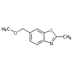 CAS#: 103204-21-3， 6-(Methoxymethyl)-2-Methyl-1,3-Benzothiazole