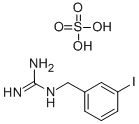 structure of CAS# 103346-16-3, 3-Iodobenzylguanidinium-Sulfate;3-Lodobenzylguanidiniumsulfate (MIBG);N-(3-Iodobenzyl)Guanidinium Sulphate;(3-IODOBENZYL)GUANIDINIUM SULPHATE
