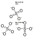 structure of CAS# 10343-61-0, Sulfuric Acid Titanium Salt (3:2);Dititanium Tris(Sulphate);Sulfuric Acid, Titanium(3+) Salt (3:2)