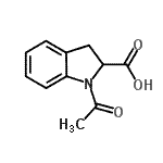 CAS#: 103476-80-8， 1-Acetyl-2-Indolinecarboxylic Acid