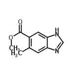 CAS#: 10351-79-8， Methyl 5-Methyl-1H-Benzimidazole-6-Carboxylate
