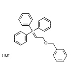 CAS#: 103535-06-4， [2-(Benzyloxy)Ethylidene](Triphenyl)Phosphorane Hydrobromide (1:1)