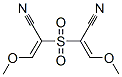 CAS#: 103594-43-0， 2-(1-Cyano-2-Methoxyethenyl)Sulfonyl-3-Methoxyprop-2-Enenitrile