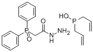 CAS#: 103597-89-3， ((Diphenylphosphinyl)acetyl)hydrazine diallylphosphinate
