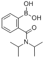 structure of CAS# 103681-98-7, B-[2-[[Bis(1-Methylethyl)Amino]Carbonyl]Phenyl]-Boronic Acid;{2-[(Diisopropylamino)Carbonyl]Phenyl}Boronic Acid(SALTDATA: FREE);Boronic Acid, [2-[[Bis(1-Methylethyl)Amino]Carbonyl]Phenyl;2-[(DIISOPROPYLAMINO)CARBONYL]BENZENEBORONIC ACID
