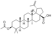 CAS#: 10376-50-8， (3beta)-3-(Acetyloxy)-Lup-20(29)-En-28-Oicacid