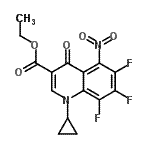 CAS#: 103772-12-9， Ethyl 1-Cyclopropyl-6,7,8-Trifluoro-5-Nitro-4-Oxo-1,4-Dihydro-3-Quinolinecarboxylate