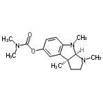 CAS#: 103877-07-2， (3aS,8aR)-1,3A,8-Trimethyl-1,2,3,3A,8,8A-Hexahydropyrrolo[2,3-b]Indol-5-Yl Dimethylcarbamate