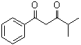 structure of CAS# 103931-20-0, 4-Methyl-1-Phenyl-1,3-Pentanedione;4-Methyl-1-phenyl-1,3-pentanedione #;4-METHYL-1-PHENYL-PENTANE-1,3-DIONE