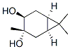 CAS#: 10395-46-7， [1S-(1alpha,3alpha,4beta,6alpha)]-3,7,7-Trimethylbicyclo[4.1.0]Heptane-3,4-Diol