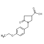 CAS#: 10413-45-3， 1-(4-Ethoxybenzyl)-5-Oxo-3-Pyrrolidinecarboxylic Acid