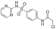 结构式 CAS# 104246-28-8, 2-氯-N-[4-(嘧啶-2-基氨基磺酰基)苯基]乙酰胺