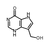 CAS#: 104303-72-2， 7-(Hydroxymethyl)-1,5-Dihydro-4H-Pyrrolo[3,2-d]Pyrimidin-4-One