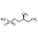 CAS#: 104418-40-8， (2S)-2-Methylbutyl Methanesulfonate