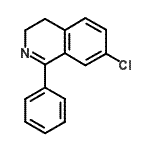 CAS#: 104576-30-9， 7-Chloro-1-Phenyl-3,4-Dihydroisoquinoline