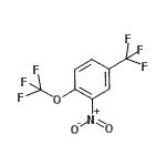 structure of CAS# 104678-93-5, 2-Nitro-1-(Trifluoromethoxy)-4-(Trifluoromethyl)Benzene;2-Morpholinobenzoic acid;2-Nitro-1-trifluoromethoxy-4-trifluoromethyl-;2-NITRO-1-TRIFLUOROMETHOXY-4-TRIFLUOROMETHYL-BENZENE