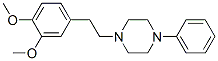 CAS#: 1047-68-3， 1-[2-(3,4-Dimethoxyphenyl)Ethyl]-4-Phenylpiperazine