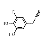 CAS#: 104716-76-9， (3-Fluoro-4,5-Dihydroxyphenyl)Acetonitrile