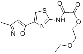 CAS#: 104777-03-9， 2-Ethoxyethyl 2-[[4-(3-Methyl-1,2-Oxazol-5-Yl)-1,3-Thiazol-2-Yl]Amino]-2-Oxoacetate