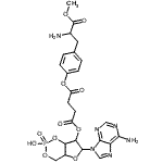 CAS 登录号：104809-08-7， 4-(2-氨基-3-甲氧基-3-氧代丙基)苯基6-(6-氨基-9H-嘌呤-9-基)-2-羟基-2-氧代四氢-4H-呋喃并[3,2-d][1,3,2]二氧杂环己膦烷-7-基琥珀酸盐