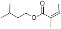 structure of CAS# 10482-55-0, Angelic Acid Isoamyl Ester;Isopentyl (Z)-2-Methylbut-2-Enoate;(Z)-2-Methylbut-2-Enoic Acid Isopentyl Ester;(Z)-2-Methylbut-2-Enoic Acid Isoamyl Ester