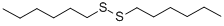 structure of CAS# 10496-15-8, Dihexyl Disulfide;Nsc677454;Disulfide, Dihexyl;Dihexyl Disulphide