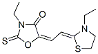 CAS#: 10505-41-6， 3-Ethyl-5-[(3-Ethylthiazolidin-2-Ylidene)Ethylidene]-2-Thioxooxazolidin-4-One