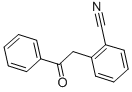 结构式 CAS# 10517-64-3, 2-(2-氰基苯基)苯乙酮