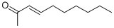 结构式 CAS# 10519-33-2, 3-癸烯-2-酮