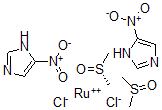 CAS#: 105313-65-3， dichlorobis(4-nitro-1H-imidazole-N3)bis(sulfinylbis(methane)-S)-Ruthenium
