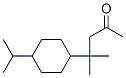 CAS#: 10534-37-9， 4-[4-(Isopropyl)Cyclohexyl]-4-Methylpentan-2-One