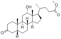 CAS#: 10538-58-6， Methyl 12alpha-Hydroxy-3-Oxo-5beta-Cholan-24-Oate