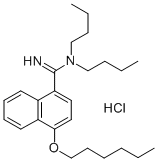 CAS#: 1055-55-6， N,N-Dibutyl-4-Hexoxynaphthalene-1-Carboximidamide Hydrochloride