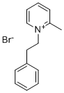 structure of CAS# 10551-21-0, 1-Phenethyl-2-Picolinium Bromide;2-Methyl-1-Phenethyl-Pyridin-1-Ium Bromide;.Alpha.-Picolinium-.Beta.-Phenylethyl Bromide;1-Phenethyl-2-Picolinium Bromide